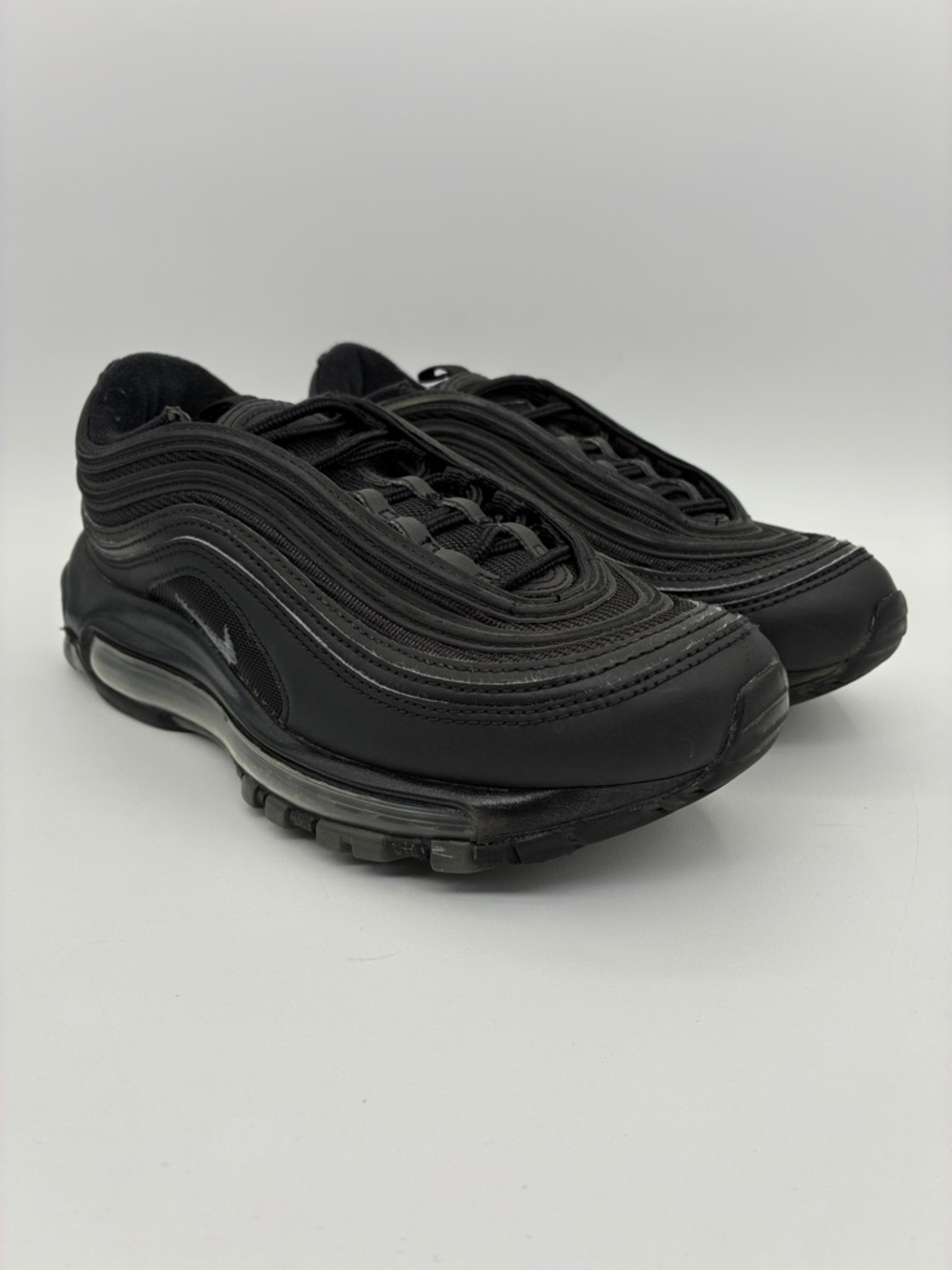 Nike Air Max 97 'Triple Black' Women's Sneakers Shoes  |  Size:  6 - Picture 5 of 15